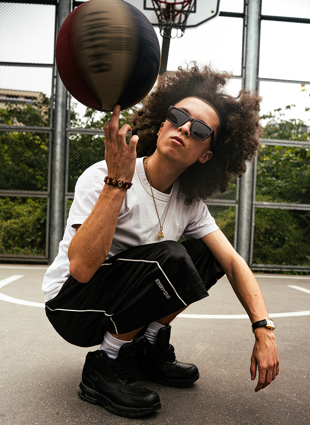 B4B LEAGUE SHORTS - BLACK