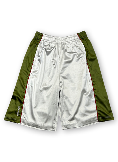 B4B LEAGUE SHORTS - SILVER / KAKI