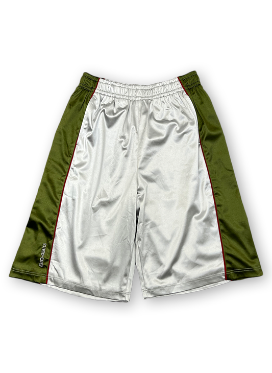 B4B LEAGUE SHORTS - SILVER / KAKI